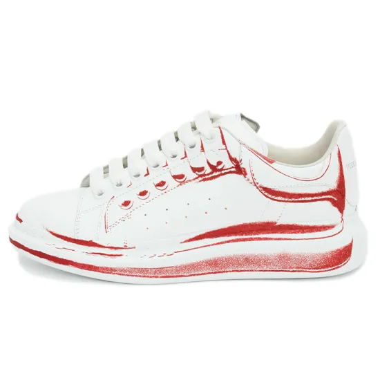 Alexander McQueen Oversized Sneaker 'White Lust Red Print'