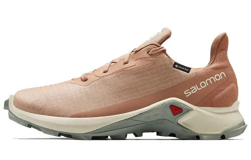 SALOMON Alphacross 3 Running Shoes Women's Low Top Apricot