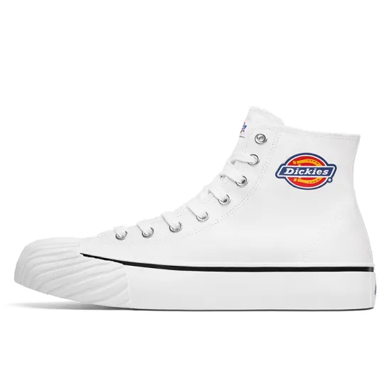 Dickies Canvas Shoes Unisex High-Top White