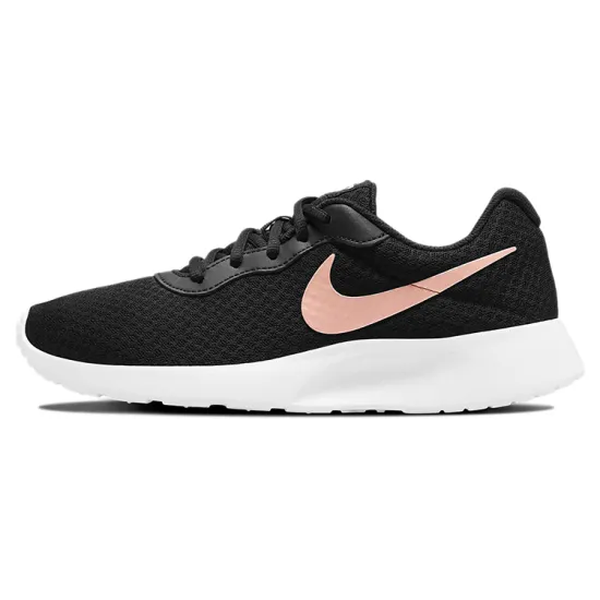 Nike Tanjun Lifestyle Shoes Women's Low-top Black/White/Pink