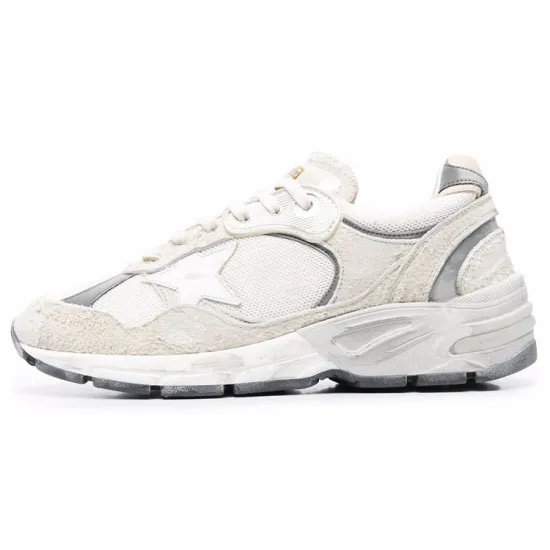 Golden Goose Dad-Star Off White Light Grey Women's