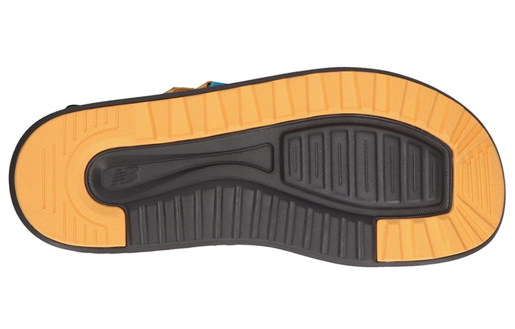 New Balance NB 750 Beach Sandals Unisex Black Yellow