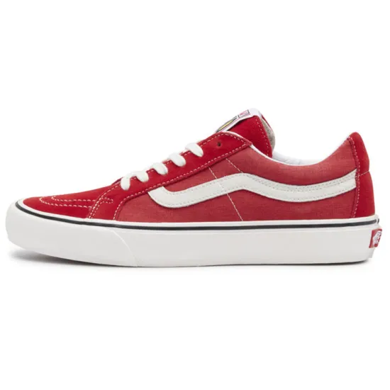 Vans SK8 Skateboarding Shoes Unisex Low-top Red/White