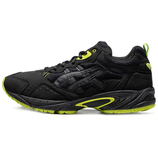 Asics Gel-100 Running Shoes Unisex Low-top Black/Green