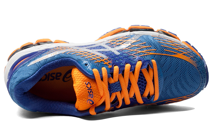 Asics GEL Nimbus 17 Low top Running Shoes Women’s Blue Orange