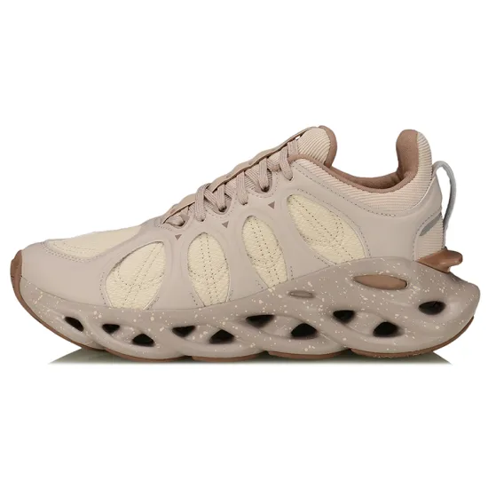 LiNing Arc Ace Running Shoes Women's Low-Top Gray/Umber