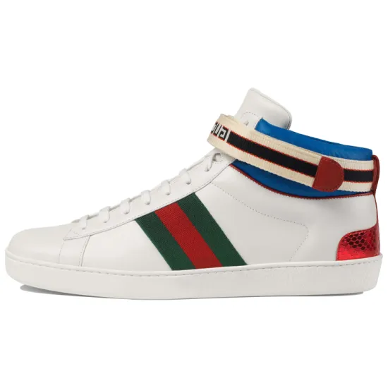 GUCCI Stripe Ace High Top