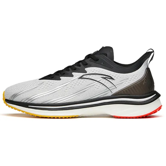 ANTA Running Collection Running Shoes Men Low-Top Silver/Black