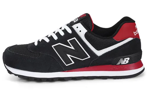 New Balance 574 Low Cut Black/Red