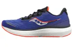 Saucony Triumph 19 Fabric Cushioning Slip Resistant Abrasion Resistant Low top Marathon Running Shoes Men's Blue White