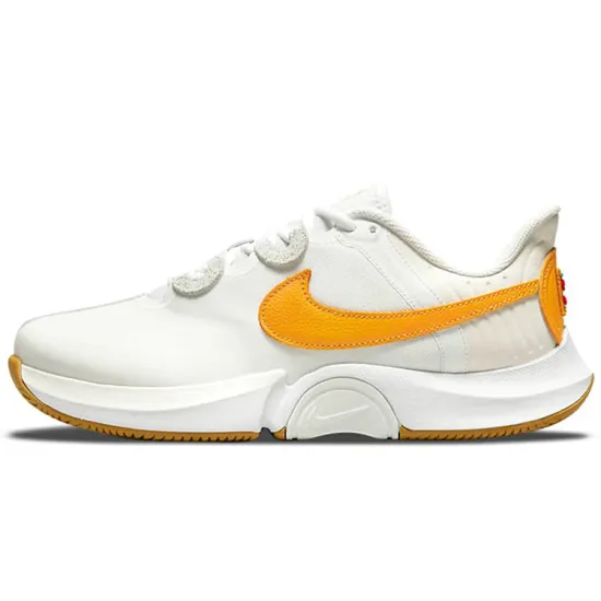 Nike Air Zoom GP Tennis Shoes Men Low-top Pearl White/orange