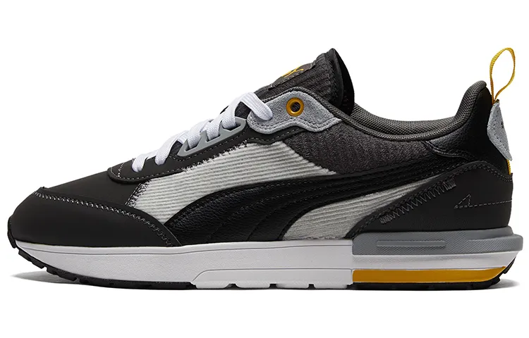 PUMA Unisex R22 Casual Shoes Black/Gray