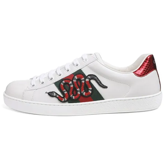 GUCCI Ace Embroidered 'Snake'