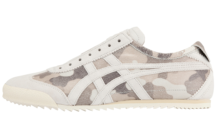 Onitsuka Tiger Mexico Slip On Deluxe ‘White Grey Camouflage’ Women’s