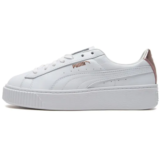 PUMA Basket Platform Rgh Rose Gold Women's