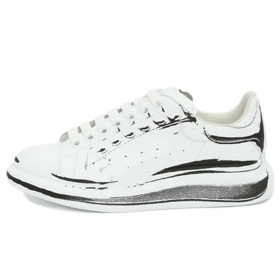 Alexander McQueen Oversized White Black Print