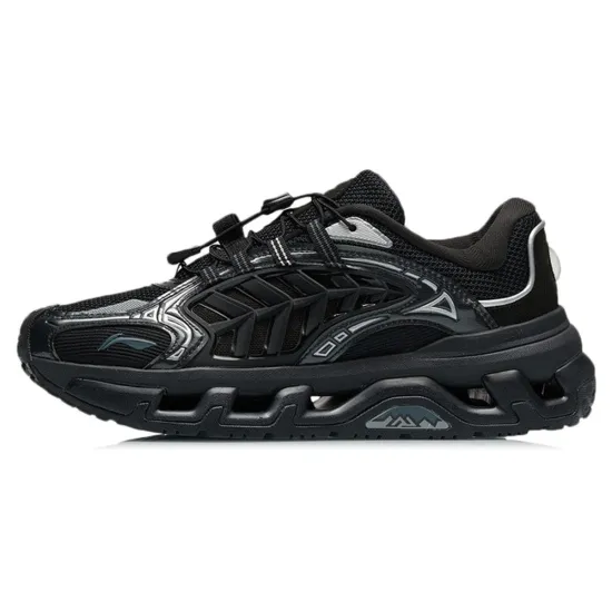 LINING Mountains Running Shoes Women's Low-Top Black