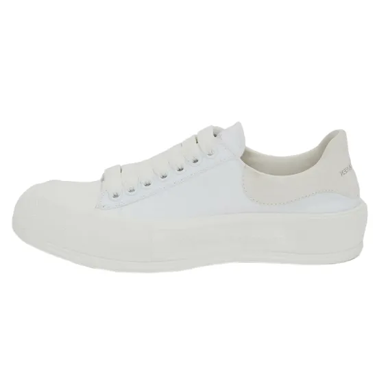 Alexander McQueen Deck Lace Up Plimsoll 'White' Women's