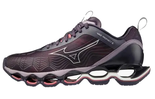 Mizuno Wave Prophecy X Wave Prophecy 10 Slip Resistant Slip Resistant Low top Running Shoes Women's Fuchsia