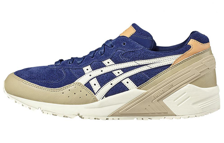 Asics Gel Sight Comfortable Low top Running Shoes Unisex Brown Blue