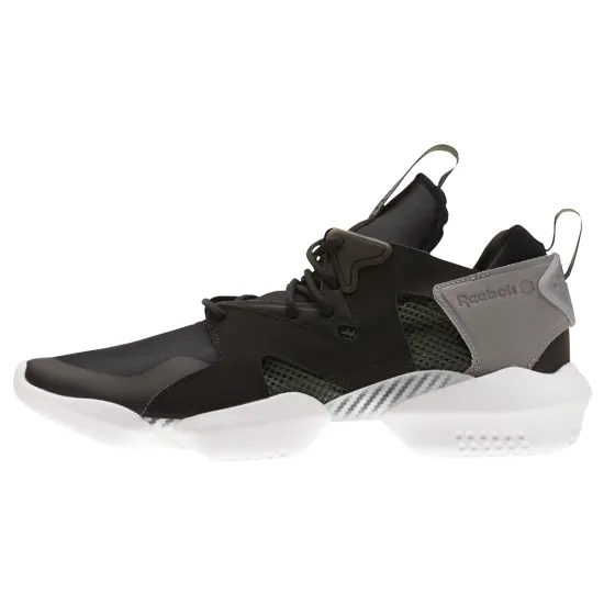 Reebok 3D Op. Running Shoes Unisex Low-top Grey/Black/Green