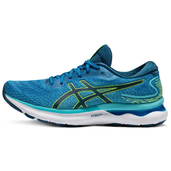 Asics Gel Nimbus 24 2E Wide 'Lake Drive Hazard Green'