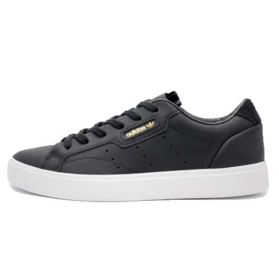 Adidas Sleek Core Black Crystal White Women's