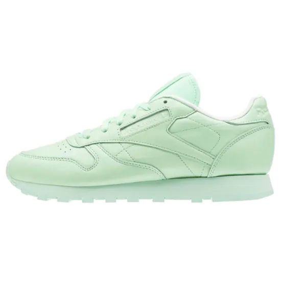 Reebok Classic Leather Pastels Mint Green Women's