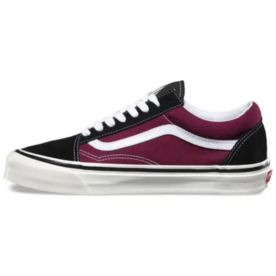 Old Skool Vans 36 Dx 'Black Burgundy'