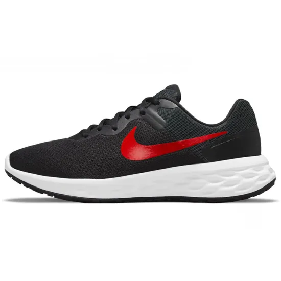 Nike Revolution 6 NN 'Black/University Red' Sneakers