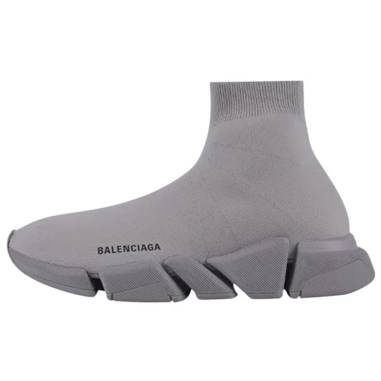Balenciaga Speed 2.0 Grey Recycled Knit