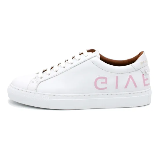 Givenchy Skateboard Shoes Women's Low-Top White Pink