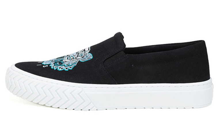 KENZO Вышивка тигров популярный панель обувь мужской стиль черный