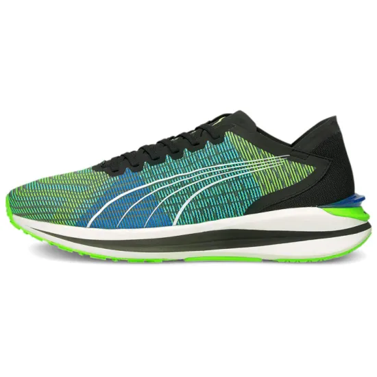 Puma Electrify Nitro 1 Running Shoes Men Low-top Blue/Green