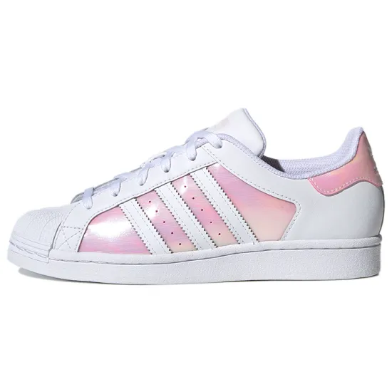 Adidas Superstar White Clear Pink Women's