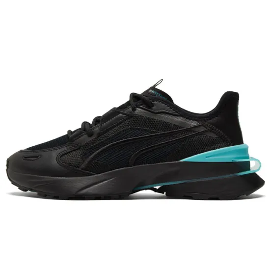 PUMA Running Shoes Unisex Low-top Black/Blue