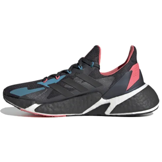 Adidas X9000l4 Running Shoes Women's Low-top Black/pink/blue/white