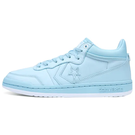 Converse Fastbreak Skateboarding Shoes Unisex Mid-top Aqua Blue
