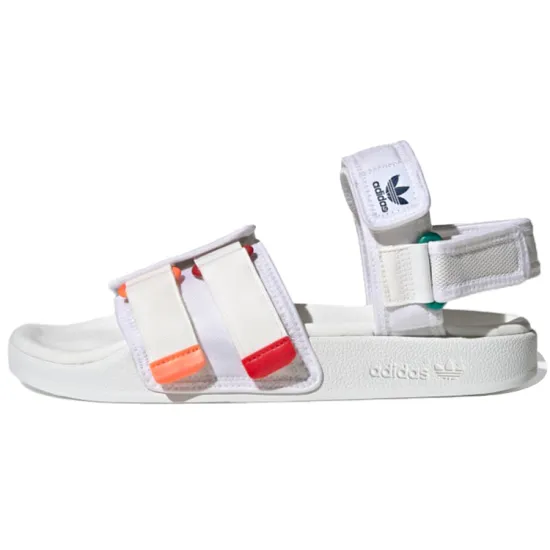 Adidas Originals Adilette Sandal 4.0 'White Scarlet True Orange'
