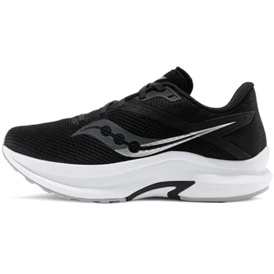 Saucony Axon 2 Low-Top Casual Running Shoes Women's Black White