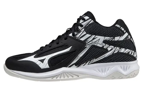 Mizuno Volleyball Shoes Unisex Mid Top Black/White