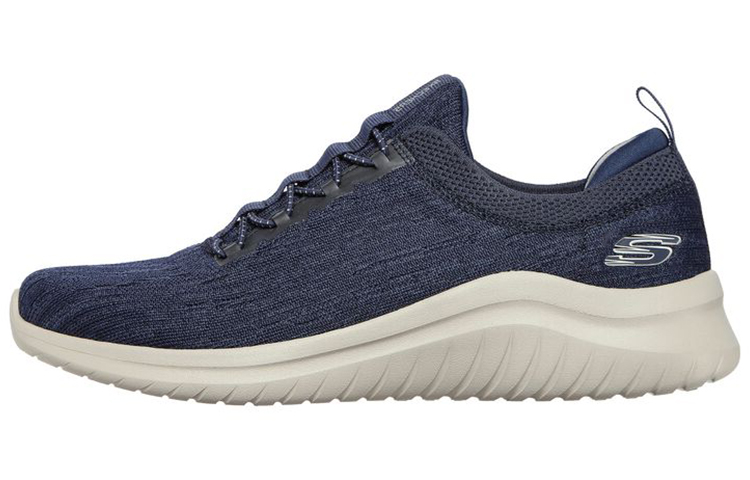 Skechers Ultra Flex 2.0 Sport Fabric Low top Running Shoes Men's Marine Blue