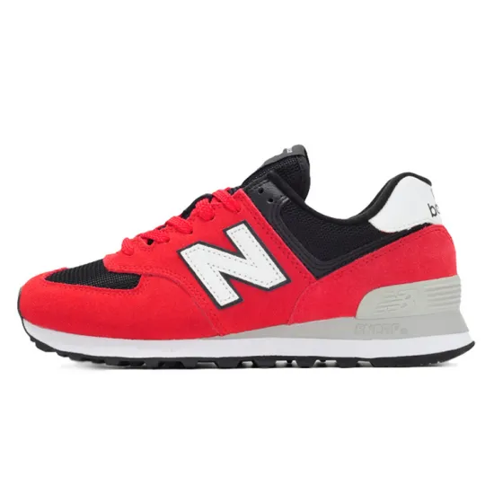 New Balance 574 Series Black/Red/White