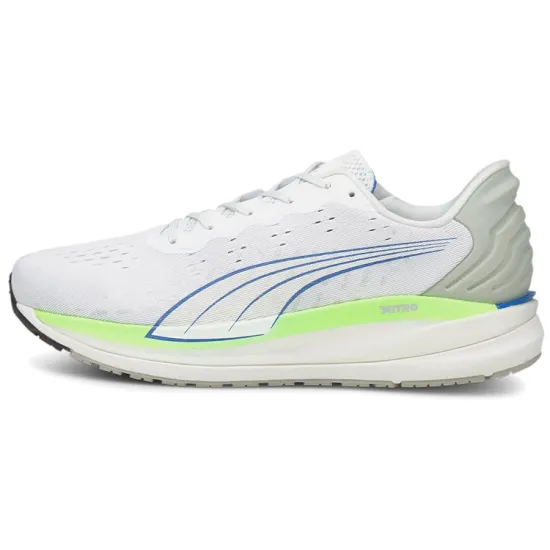 PUMA ForeverRUN Nitro Running Shoes Men Low-top White/Blue/Green