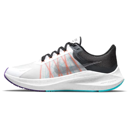 Nike Zoom Winflo 8 Running Shoes Women's Low-top White/Blue/Purple/Black/Orange