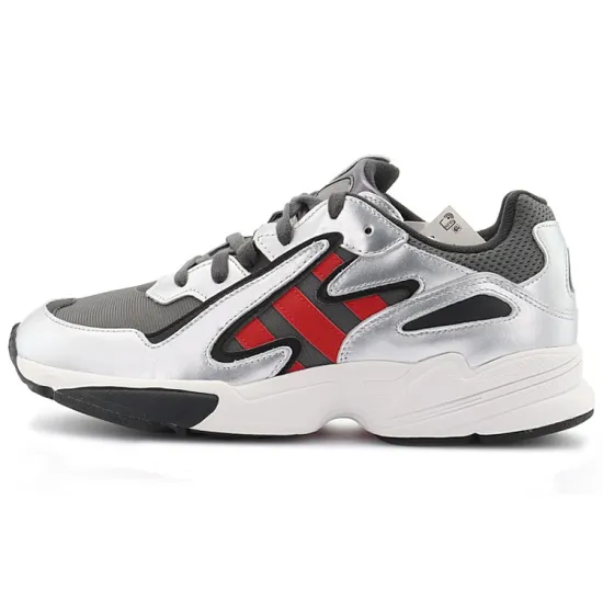 Adidas Yung-96 Chasm Silver Metallic Scarlet