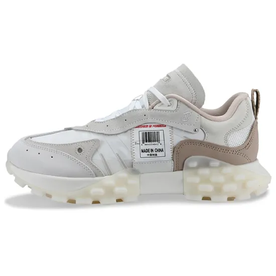 LiNing Cushioning Wear-Resistant Low-Top Casual Shoes Men's
