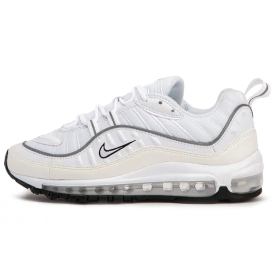 Nike Air Max 98 White Reflect Silver Women's