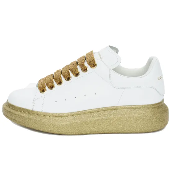 Alexander McQueen Oversized Sneaker 'White Gold' Women's