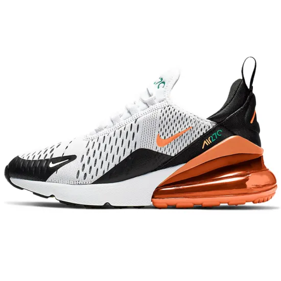 Nike Air Max 270 White Turf Orange GS